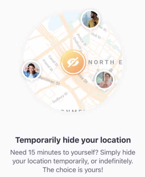 SnSpy va localiser l'utilisateur cible via Snapchat.